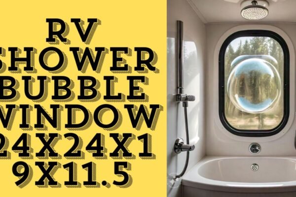 rv shower bubble window 24x24x19x11.5