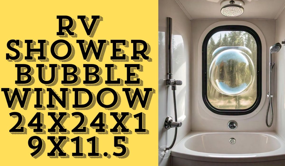 rv shower bubble window 24x24x19x11.5